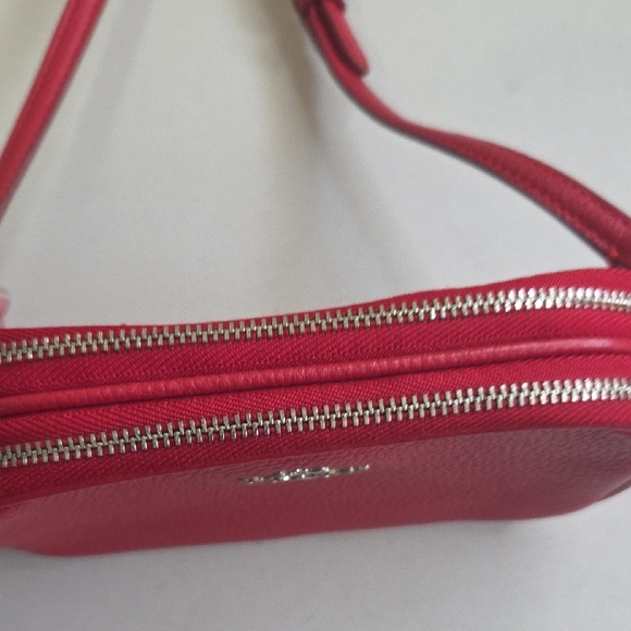 Coach Vibrant Red Crossbody Bag - Picture 3 of 8